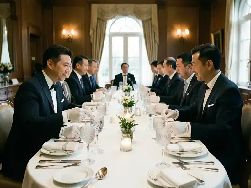外交晩餐