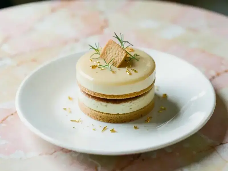 パティスリーの一皿